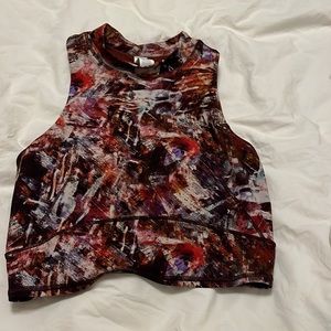 Lululemon crop top bra top